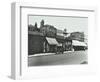 Row of Shops Including the West London Workshops for the Blind, London, 1913-null-Framed Photographic Print