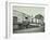 Row of Shops with Advertising Hoardings, Balls Pond Road, Hackney, London, September 1913-null-Framed Photographic Print