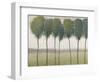 Row of Trees I-null-Framed Art Print