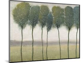 Row of Trees I-null-Mounted Art Print