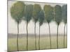 Row of Trees I-null-Mounted Art Print