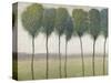 Row of Trees I-null-Stretched Canvas