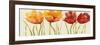 Row of Tulips I-Tim OToole-Framed Art Print