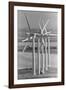 Row of Wind Turbines at Wind Farm-Terry Schmitt-Framed Photographic Print