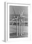 Row of Wind Turbines at Wind Farm-Terry Schmitt-Framed Photographic Print