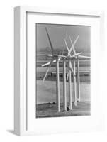 Row of Wind Turbines at Wind Farm-Terry Schmitt-Framed Photographic Print