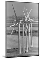 Row of Wind Turbines at Wind Farm-Terry Schmitt-Mounted Photographic Print