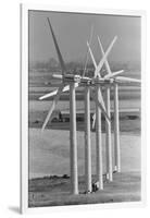 Row of Wind Turbines at Wind Farm-Terry Schmitt-Framed Photographic Print