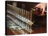 Row of Wine Tasting Glasses, Chateau La Tour Blanche, Sauternes-Per Karlsson-Stretched Canvas