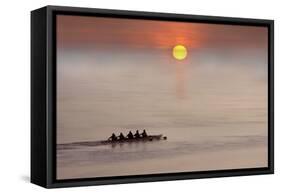 Row,Row,Row Your Boat-Adrian Campfield-Framed Stretched Canvas