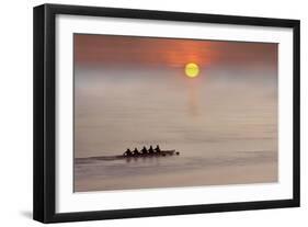 Row,Row,Row Your Boat-Adrian Campfield-Framed Photographic Print