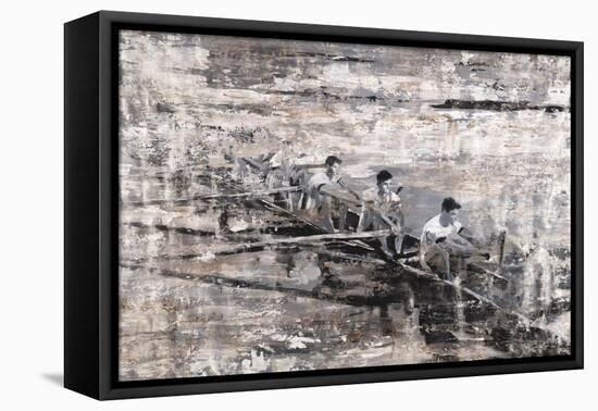 Row Team-Alexys Henry-Framed Stretched Canvas