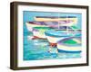 Row Your Boats-Jane Slivka-Framed Art Print