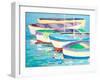 Row Your Boats-Jane Slivka-Framed Art Print
