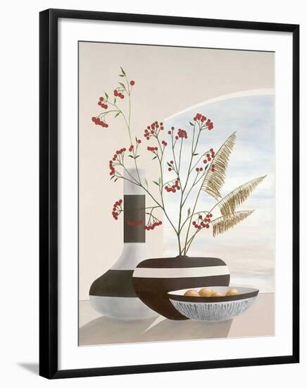 Rowan Berries I-David Sedalia-Framed Art Print