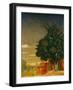 Rowan Tree, 1918-Harald Oscar Sohlberg-Framed Giclee Print