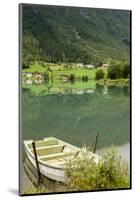 Rowboat. Olden, Norway-Tom Norring-Mounted Photographic Print