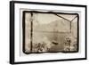 Rowboat on Lake Como-Theo Westenberger-Framed Photographic Print