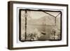 Rowboat on Lake Como-Theo Westenberger-Framed Photographic Print