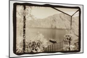 Rowboat on Lake Como-Theo Westenberger-Mounted Photographic Print