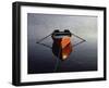 Rowboat with Reflection-null-Framed Photographic Print