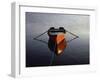 Rowboat with Reflection-null-Framed Photographic Print