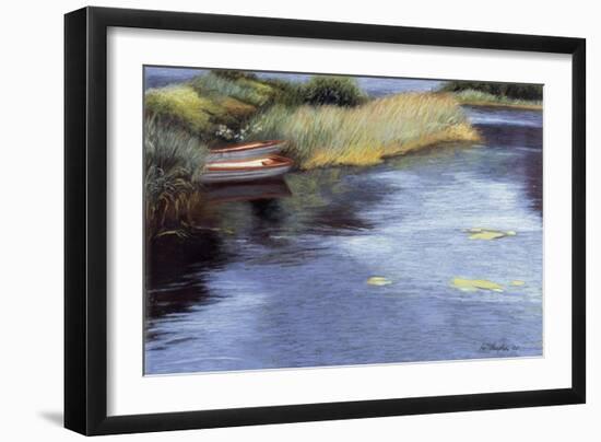 Rowboats in Scotland-Helen J. Vaughn-Framed Giclee Print