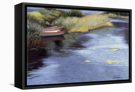 Rowboats in Scotland-Helen J. Vaughn-Framed Stretched Canvas