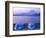 Rowboats on Motosu Lake with Mt. Fuji in the Background, Yamanashi, Japan-Rob Tilley-Framed Photographic Print