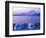 Rowboats on Motosu Lake with Mt. Fuji in the Background, Yamanashi, Japan-Rob Tilley-Framed Photographic Print