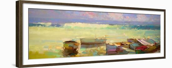 Rowboats-Vahe Yeremyan-Framed Premium Giclee Print