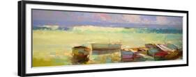 Rowboats-Vahe Yeremyan-Framed Premium Giclee Print