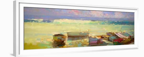 Rowboats-Vahe Yeremyan-Framed Premium Giclee Print