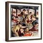 "Rowdy Bus Ride", September 9, 1950-Amos Sewell-Framed Giclee Print