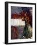 Rowena Came into the Room Carrying a Beautiful Golden Cup, C430 Ad-AS Forrest-Framed Giclee Print
