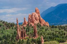 Garden of the Gods-rowephoto-Framed Stretched Canvas