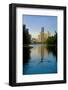 Rower on Chicago River with Skyline-null-Framed Photographic Print