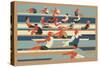 Rowers-Eliza Southwood-Stretched Canvas