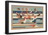 Rowers-Eliza Southwood-Framed Giclee Print