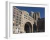 Rowes Wharf by Boston Harbor, Boston, Massachusetts, USA-Amanda Hall-Framed Photographic Print