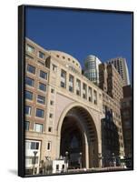 Rowes Wharf by the Waterfront, Boston, Massachusetts, New England, USA-Amanda Hall-Framed Photographic Print