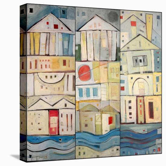Rowhouses-Tim Nyberg-Stretched Canvas