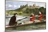 Rowing, 19th Century-null-Mounted Giclee Print