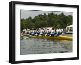 Rowing at the Henley Royal Regatta, Henley on Thames, England, United Kingdom-R H Productions-Framed Photographic Print