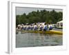 Rowing at the Henley Royal Regatta, Henley on Thames, England, United Kingdom-R H Productions-Framed Photographic Print