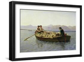 Rowing-Boat, 1863-Rosa Bonheur-Framed Giclee Print