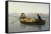 Rowing-Boat, 1863-Rosa Bonheur-Framed Stretched Canvas