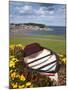 Rowing Boat and Flower Display, South Cliff Gardens, Scarborough, North Yorkshire, England-Mark Sunderland-Mounted Photographic Print