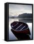 Rowing Boat at Low Tide, Dawn, Plokton, Near Kyle of Lochalsh, Highland-Lee Frost-Framed Stretched Canvas