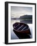 Rowing Boat at Low Tide, Dawn, Plokton, Near Kyle of Lochalsh, Highland-Lee Frost-Framed Photographic Print